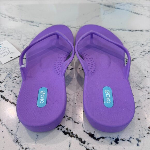 Oka-B Millie Flip flops	Iris Size 11 - Picture 4 of 6